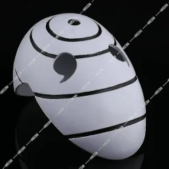 Anime Uchiha Obito Mask Tobi Akatsuki Ninja Cosplay Kostymer Pvc Masker Halloween Treögon Mask Present><noscript><img width=