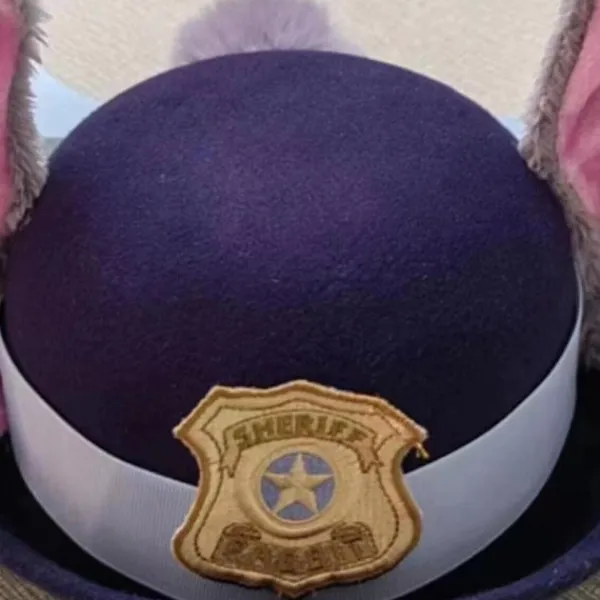 Anime Zootopia Zootropolis 2 Judy Hopps Cosplay Kaninöron Mössa Hatt Tillbehör*.> Huvudbonader