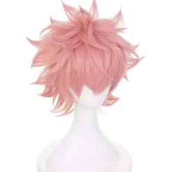 Animeperuk med gratis perukmössa för My Hero Academia (Ashido Mina) Acsergery Present><noscript><img width=