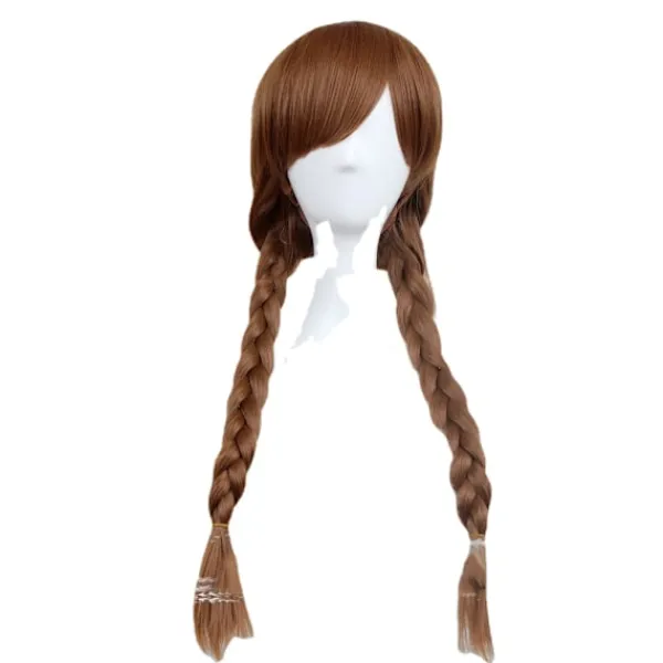 Annabel Film Cosplay Kostym för Kvinnor Barn Vuxen Halloween Kostymer och Peruk Skräck Läskig Fancy Vit Klänning Outfits A endast peruk One Size | Fyndiq> Peruker