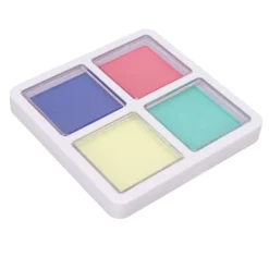 Ansikts- och kroppsfärg 4 färger Matt Ljus Stark Hållbar Vattenlöslig Sminkpigment för Cosplay Semester 40g><noscript><img width=