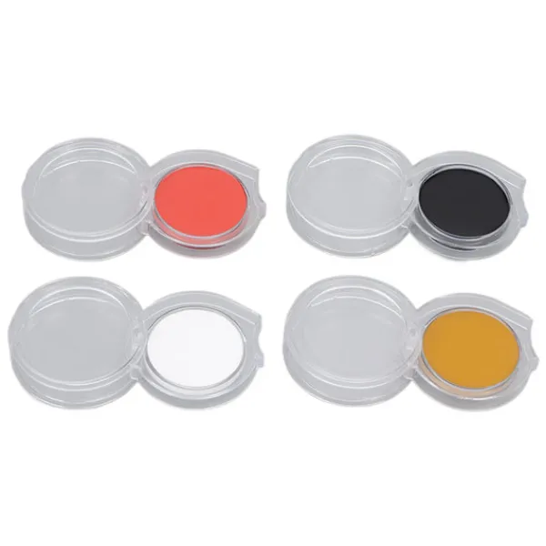 Ansikts- och kroppsmålningspalett 4 färger Hypoallergen smink för julfest 34g Björn> Smink