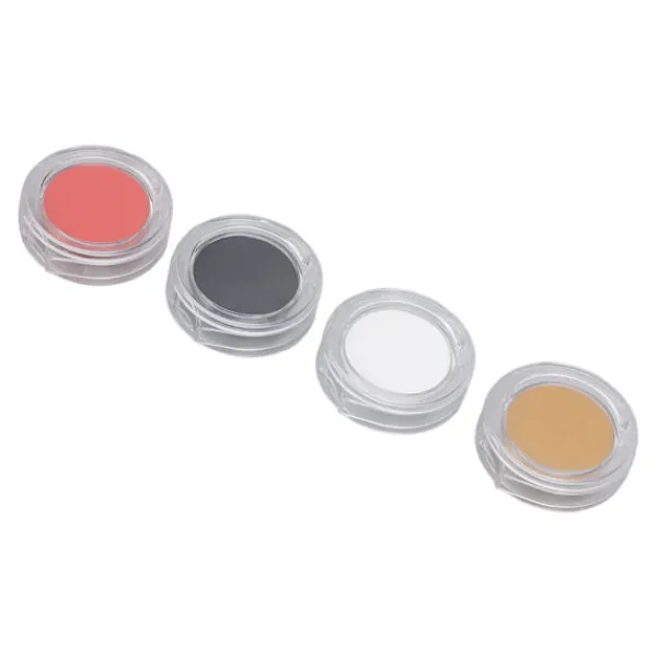 Ansikts- och kroppsmålningspalett 4 färger Hypoallergen smink för julfest 34g Björn> Smink