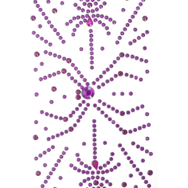 Ansiktsdekaler Rhinestone Självhäftande Spindelväv Halloween Stil Vintage Gotisk Stil Dekorativa Juveler> Smink