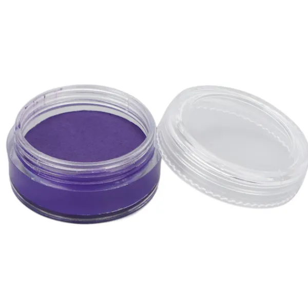 Ansiktsfärg Vattenlöslig Matt Lila Kroppsfärg för Barn Scen och Nattklubb> Smink