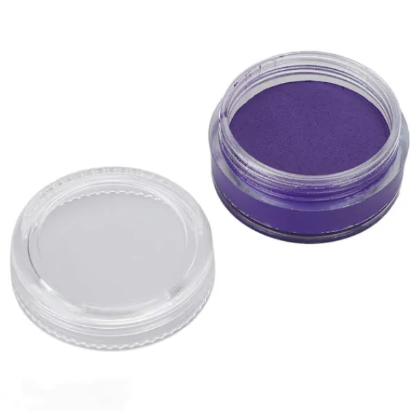 Ansiktsfärg Vattenlöslig Matt Lila Kroppsfärg för Barn Scen och Nattklubb> Smink