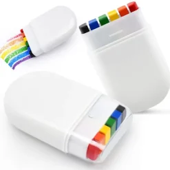 Ansiktsmålning för EM-VM, Kroppsmålning för barn, Cosplay, Halloween 6 FÄRG> Smink