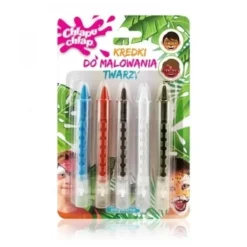 Chlapu Chlap Ansiktsmålning Kritor för Pojkar/ Set med 5 Färger> Smink