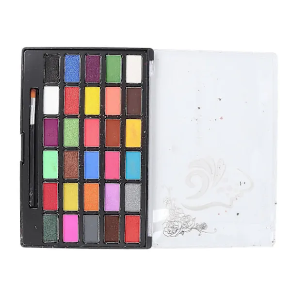 Ansiktsmålningskit, 30 färger för kroppsmålning och temafester> Smink