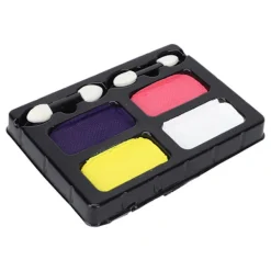 Ansiktsmålningskit 4 Färger Livsmedelsgodkänd Säker Snabbtorkande DIY Kroppsmålning 10g 0.4oz för Cosplay><noscript><img width=
