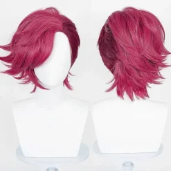 Arcane Vi Cosplay Sheriff Kläder Peruker Anime Spel LoL 2 Kostym Vuxen Kvinna Rollspel Finfräcka Kläder Fest Förklädnad Kläder (FMY) WIG XL WIG> Peruker