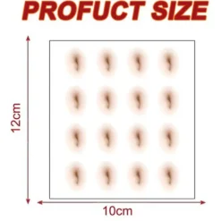 Ark tatueringar för mage, engångstatueringar för navel, realistiska> Smink