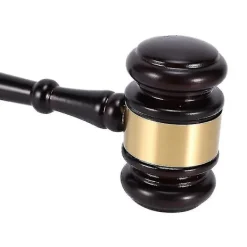 Auktionsklubba i trä med ljudblock för advokat domare auktion hantverk bra> Tillbehör