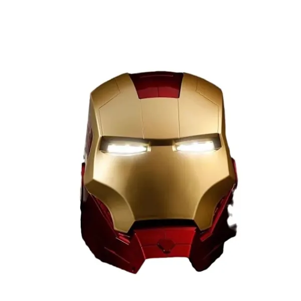 Avengers Legends Iron Man Elektronisk Hjälm Män Barn 1:1 Portabel Iron Man Hjälm Knappkontroll Deformerad Cosplay Rekvisita Gåvor> Huvudbonader