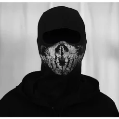 Balaclava med dödskalle - Moto Mask för Call of Duty-fans - Färg: B><noscript><img width=