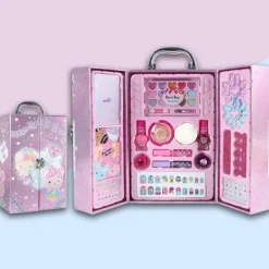 Toyz Land Barn Smink Kit Tvättbart Smink Kit Äkta Kosmetik Smink Set Hälsosamt Låtsas Leka Smink Skönhetsset><noscript><img width=