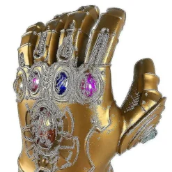 Barn Thanos Handskar Infinity Gauntlet Med Led-ljus Avengers 4 Cosplay Leksak><noscript><img width=