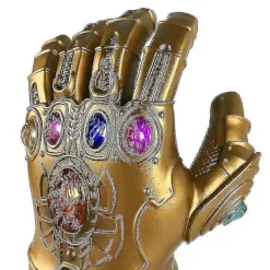 HKWWW Barn Thanos Handskar Infinity Gauntlet Med Led-ljus Avengers 4 Cosplay Leksak[HK]><noscript><img width=