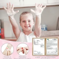 Barnens Sminkleksaker Flickor, 20 Stycken Sminkväska, Rosa Sminkset Leksaker, Bästa Presenten till Flickor Bekväm><noscript><img width=