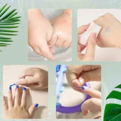 Barnens Sminkset, Tvätbart Set, Flickors Sminkkosmetikset med Kosmetikväska för Rollspel, Över 3 År Sminkset för Födelsedagspresent><noscript><img width=