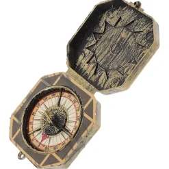 Barnreseleksaker Kompass Barn Kompass Festgåva Piratdräkt Rekvisita Barn Piratleksak><noscript><img width=