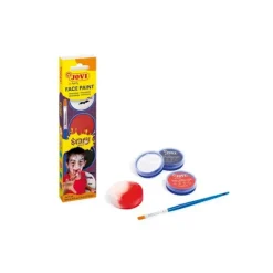JOVI Barnsmink - - Förpackning med 3 flaskor á 8ml - Vit, Röd, Svart - Slät konsistens - Icke giftig> Smink