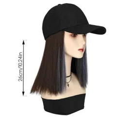 aseollkeps Peruk Naturlig Färg Högdensitets Hårperuker för Cosplay Party><noscript><img width=