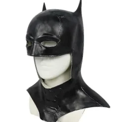 Batman Hjälm Mask Bruce Wayne Cosplay Huvudbonad Latex Kostym Halloween> Masker