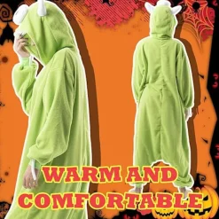 Beauty Shine Unisex Vuxen Onesie Heldräkt Pyjamas Cosplay Tecknad Kostym Halloween Jul Sovkläder Jumpsuit S 145-158cm><noscript><img width=