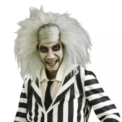 Beetlejuice Peruk för Män Kvinnor Halloweenfest Peruk Cosplay Kostymfest Peruk Rekvisita-FM-><noscript><img width=