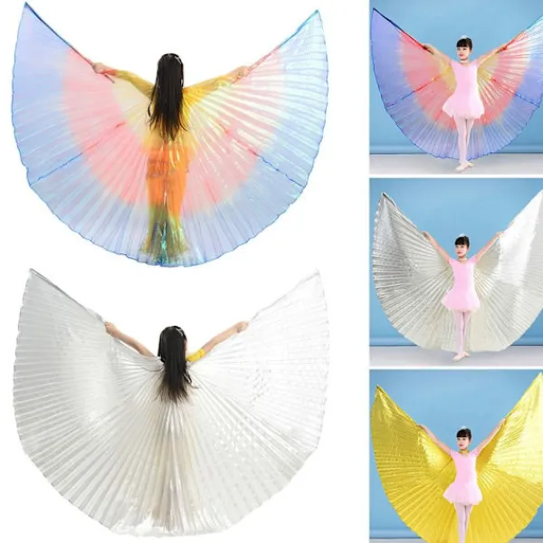 Belly Dance Wings Isis Wings REGNBÅGE EJ ÖPPEN EJ ÖPPEN Not Open-Not Open> Tillbehör