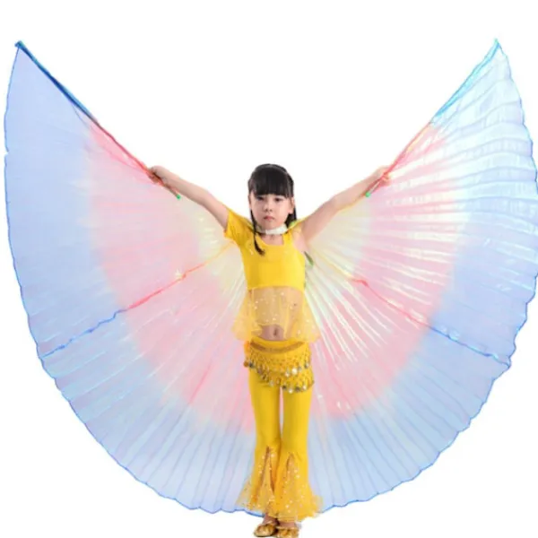 Belly Dance Wings Isis Wings REGNBÅGE EJ ÖPPEN EJ ÖPPEN Not Open-Not Open> Tillbehör