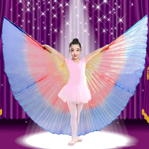 Belly Dance Wings Isis Wings REGNBÅGE EJ ÖPPEN EJ ÖPPEN Not Open-Not Open> Tillbehör