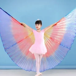 Belly Dance Wings Isis Wings REGNBÅGE EJ ÖPPEN EJ ÖPPEN Not Open-Not Open><noscript><img width=