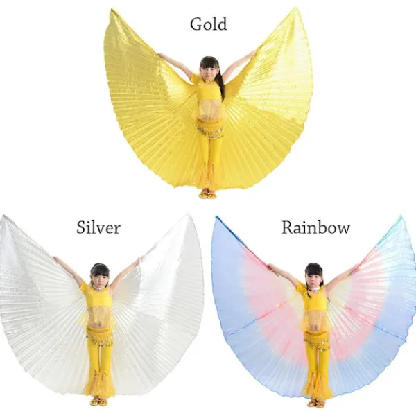 Belly Dance Wings Isis Wings REGNBÅGE EJ ÖPPEN EJ ÖPPEN Not Open-Not Open> Tillbehör