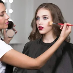 Black Makeup Cape, Chemical and Water Proof Beauty Salon Shorty S> Smink