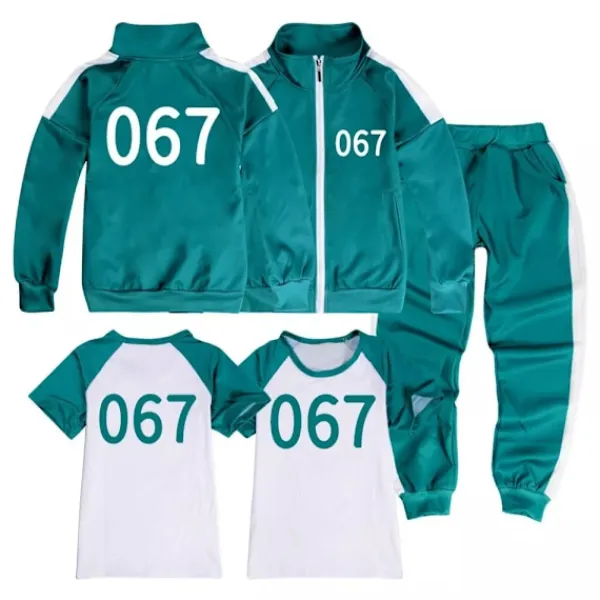 Bläckfiskdräkt för Pojkar, Flickor, 456, Jacka, T-shirt och Byxor 160 (12-14Y)> Dräkter