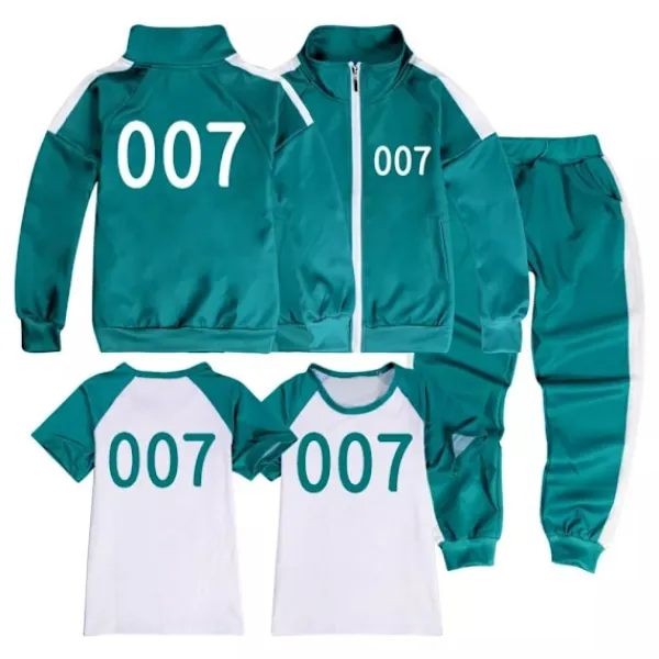 Bläckfiskdräkt för Pojkar, Flickor, 456, Jacka, T-shirt och Byxor 160 (12-14Y)> Dräkter