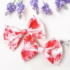 CL Blodfläck Y2K Rosett Handgjorda Hårspännen med Halloween-tema><noscript><img width=