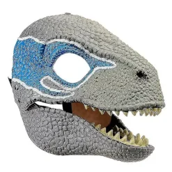 Blodig djurmask skrämmande Tyrannosaurus Rex dinosauriemask orm mun Halloween latex Godzilla huvudskydd><noscript><img width=