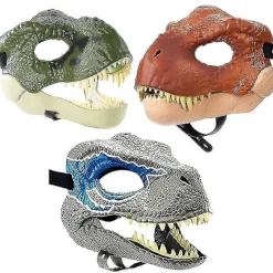Blodig djurmask skrämmande Tyrannosaurus Rex dinosauriemask orm mun Halloween latex Godzilla huvudskydd><noscript><img width=