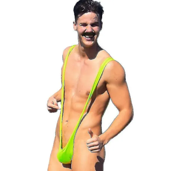 Borat, Mankini - Neongrön> Dräkter