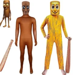 rainrot Tung Tung Tung Sahur Jumpsuits Pojkar Flickor Halloween Cosplay Kostymdräkt 160cm> Dräkter