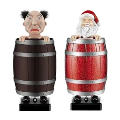 Bärbar jultomte cigarettdispenser kreativ automatisk förvaringslåda rolig hemförvaringslåda rökverktyg Strange Uncle><noscript><img width=