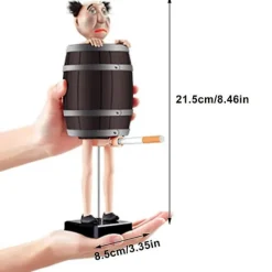 Bärbar jultomte cigarettdispenser kreativ automatisk förvaringslåda rolig hemförvaringslåda rökverktyg Strange Uncle><noscript><img width=