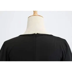 BTBDYDH Halloween Klänning Retro Långärmad V-ringad Klänning Utsvängd Vintage Hepburn Klänningar Pumpa Fladdermus Häxa Tryckt Cosplay Party Kostym Cocktail M | Fyndiq><noscript><img width=