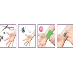 BUKI FRANCE - 75 tvättbara glittertatueringar><noscript><img width=