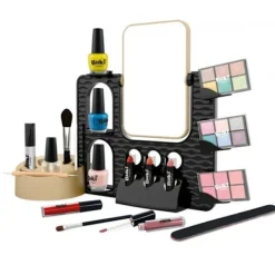 BUKI FRANCE Professionell sminkstudio - För barn - Med förvaring och tillbehör Flerfärgad><noscript><img width=