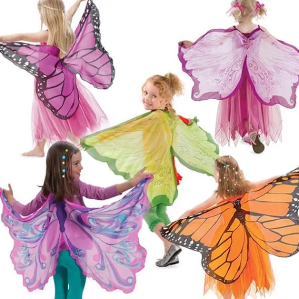 Butterfly Wings Cape Elf Angel Wings Kappa STIL 10 STIL 10 Style 10> Tillbehör