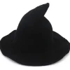 {ca}Halloween Häxhatt för Kvinnor, Ullstickad Mössa för Fest, Maskerad, Cosplay Kostymtillbehör> Huvudbonader